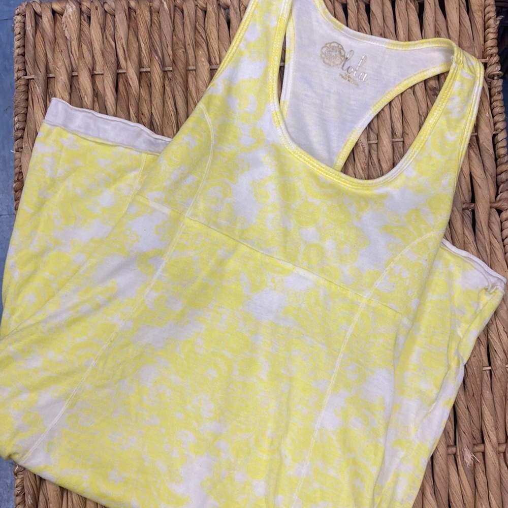 Lola Yellow Pattern Dress Size XS